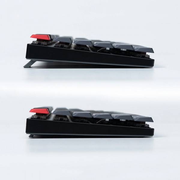 Keychron K17 Pro RGB Backlight Low Profile Gateron Mechanical (Hot-Swappable) Red Switch  